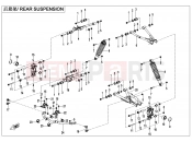 CFMOTO CFORCE 625 (CF600AU-3SF) REAR SUSPENSION - F06