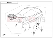 CFMOTO CFORCE 625 (CF600AU-3SF) SEAT - F13