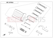 CFMOTO CFORCE 625 (CF600AU-3SF) TOOLS - F20