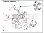CFMOTO CFORCE 625 (CF600AU-3SF) RIGHT CRANKCASE ASSY - E01-2