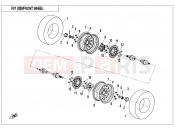 CFMOTO V-TWIN 800 EFI (CF800-2) FRONT WHEEL - F07
