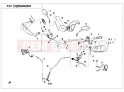 CFMOTO V-TWIN 800 EFI (CF800-2) HANDLEBAR - F10-1
