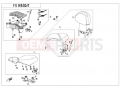 CFMOTO V-TWIN 800 EFI (CF800-2) SEAT - F13