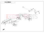 CFMOTO V-TWIN 800 EFI (CF800-2) RACK(RECTANGLEï¼REFLECTOR) - F14-2-A