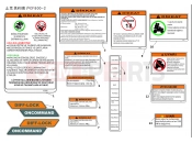 CFMOTO V-TWIN 800 EFI (CF800-2) WARNING LABELS(TURKEY) - F19-1-B