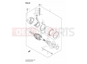 SUZUKI DR-Z250 K6 (2006) (E03,E28,E33) 22 - STARTING MOTOR