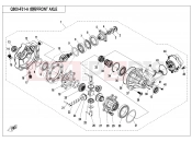 CFMOTO V-TWIN 800 EFI (CF800-2) FRONT AXLE - F31-A