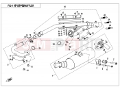 CFMOTO 2017 ATV CFORCE 800 (CF800ATR-2) MUFFLER - F02-1