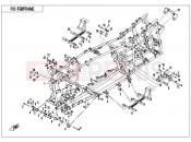 CFMOTO 2017 ATV CFORCE 800 (CF800ATR-2) FRAME - F03