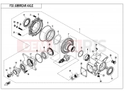 CFMOTO 2017 ATV CFORCE 800 (CF800ATR-2) REAR AXLE - F33
