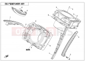 CFMOTO 2017 ATV CFORCE 800 (CF800ATR-2) CYLINDER ASSY. - E02-3