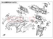 CFMOTO CFORCE 800 (CF800ATR-2) REAR PLASTICS - F04-3