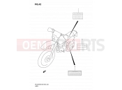 SUZUKI DR-Z250 K6 (2006) (E03,E28,E33) 42 - LABEL