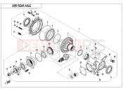 CFMOTO CFORCE 800 (CF800ATR-2) REAR AXLE - F33-V2