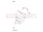 SUZUKI DR-Z250 K6 (2006) (E03,E28,E33) 36 - HEADLAMP COVER