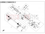 CFMOTO CFORCE 800 (CF800ATR-2) TRANSMISSION SYSTEM(3) - E06-3