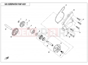 CFMOTO CFORCE 800 (CF800ATR-2) WATER PUMP ASSY - E08