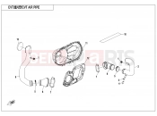 CFMOTO CFORCE 800 (CF800ATR-3) CVT AIR PIPE - F00-V2