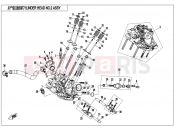 CFMOTO CFORCE 800 (CF800ATR-3) CYLINDER HEAD NO.2 ASSY - E02-6-V3