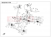 CFMOTO CFORCE 800 (CF800ATR-3) BRAKE SYSTEM-LH,PARKING - F08-A