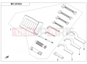 CFMOTO CFORCE 800 (CF800ATR-3) TOOLS - F20-V4