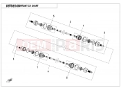 CFMOTO CFORCE 800 (CF800ATR-3) FRONT CV SHAFT - F27