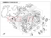 CFMOTO CFORCE 800 (CF800ATR-3) RIGHT CRANKCASE ASSY - E01-2-V1