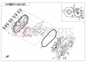 CFMOTO CFORCE 800 (CF800ATR-3) CVT CASE ASSY - E01-3-V2