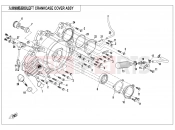 CFMOTO CFORCE 800 (CF800ATR-3) LEFT CRANKCASE COVER ASSY - E01-4