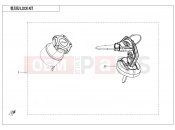 CFMOTO 2023 ATV CFORCE 800 (CF800ATR-3) LOCK KIT - F01