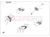 CFMOTO 2023 ATV CFORCE 800 (CF800ATR-3) LIGHTS - F16-V3