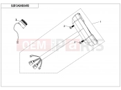CFMOTO 2023 ATV CFORCE 800 (CF800ATR-3) DASHBOARD - F17