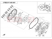 CFMOTO 2023 ATV CFORCE 800 (CF800ATR-3) CVT CASE ASSY - E01-3