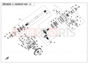 CFMOTO 2023 ATV CFORCE 800 (CF800ATR-3) TRANSMISSION SYSTEM(2) - E06-2-V4