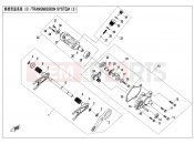 CFMOTO 2023 ATV CFORCE 800 (CF800ATR-3) TRANSMISSION SYSTEM(3) - E06-3-V4