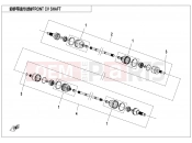CFMOTO CFORCE 850 (CF800AU-2A) FRONT CV SHAFT - F27-V1