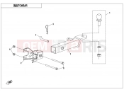 CFMOTO CFORCE 850 (CF800AU-2A) TOWBAR - F40