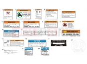 CFMOTO 2018 ATV CFORCE 850 (CF800AU-2A) DECAL WARNING - F19-2-V1