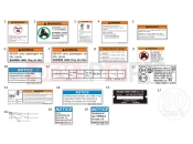 CFMOTO 2018 ATV CFORCE 850 (CF800AU-2A) DECAL WARNING - F19-2-V2