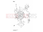 SUZUKI DR-Z250 K7 (2007) (E03,E28,E33) 3 - CYLINDER HEAD