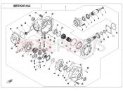 CFMOTO 2018 ATV CFORCE 850 (CF800AU-2A) FRONT AXLE - F31