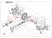 CFMOTO 2018 ATV CFORCE 850 (CF800AU-2A) REAR AXLE(NO DIFFERENTIAL) - F33-C