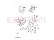 SUZUKI DR-Z250 K7 (2007) (E03,E28,E33) 6 - CRANKCASE COVER