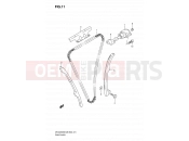 SUZUKI DR-Z250 K7 (2007) (E03,E28,E33) 11 - CAM CHAIN