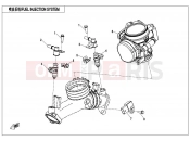 CFMOTO CFORCE 850 (CF800AU-2AF) FUEL INJECTION SYSTEM - F15-3