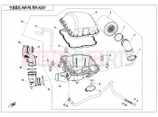CFMOTO CFORCE 850 (CF800AU-2AF) AIR FILTER ASSY - F41