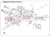 CFMOTO CFORCE 850 (CF800AU-2AF) LEFT CRANKCASE COVER ASSY - E01-4-V2