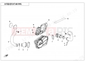 CFMOTO CFORCE 850 (CF800AU-2AF) CVT AIR PIPE - F00-2
