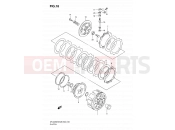 SUZUKI DR-Z250 K7 (2007) (E03,E28,E33) 18 - CLUTCH