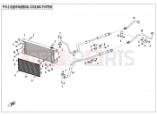 CFMOTO CFORCE 820 (CF800AU-2B) OIL COOLING SYSTEM - F18-2